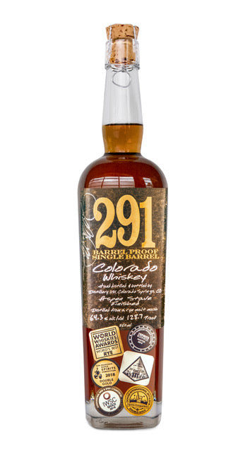 291 COLORADO WHISKEY BARREL PROOF SINGLE BARREL