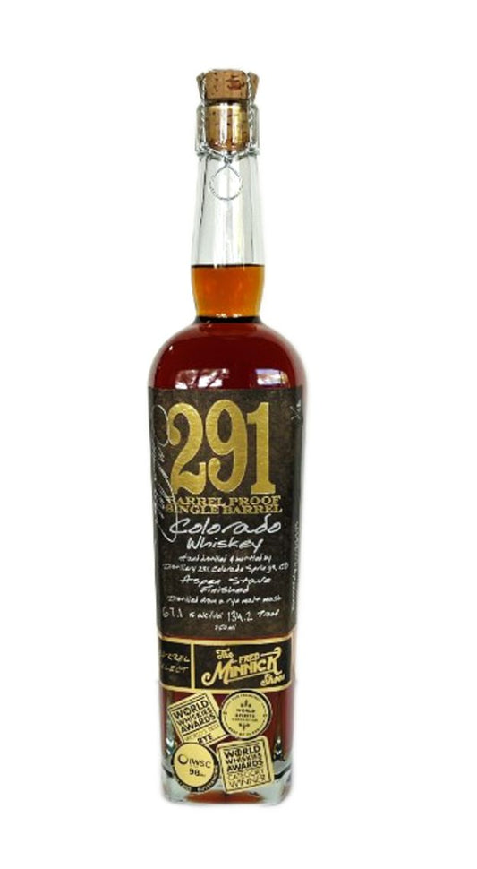 291 Colorado Whiskey Barrel Proof Single Barrel - Fred's Pick B- Barrel #R21122717